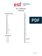 EST I - Math - June 2021 - AK