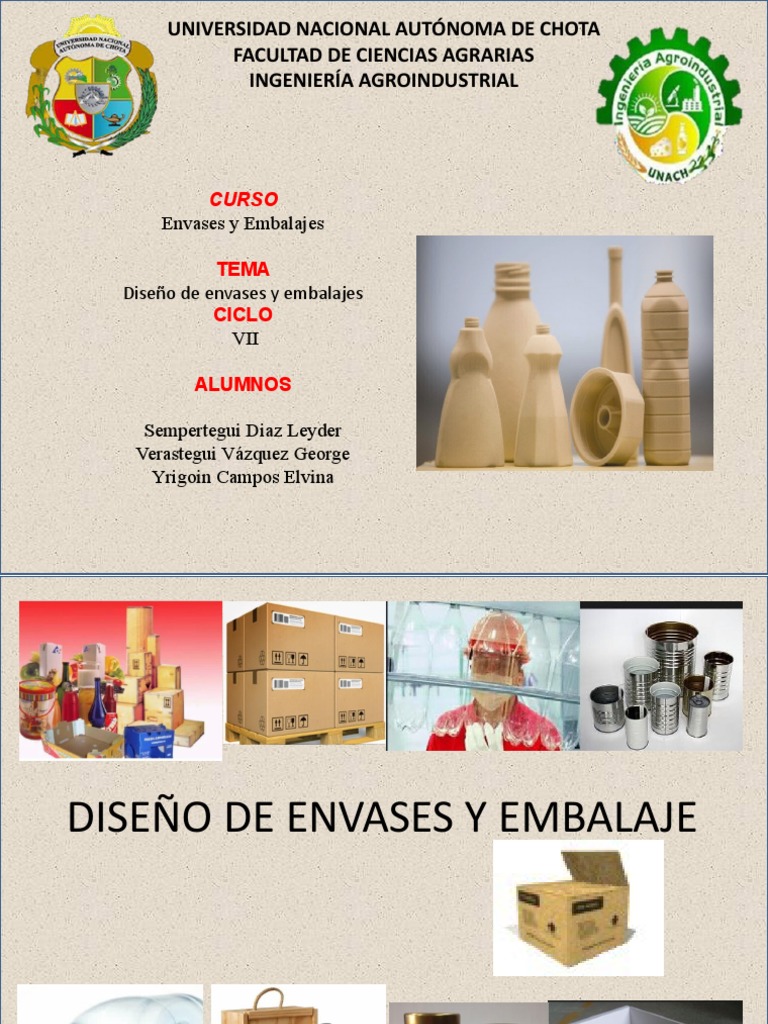 Diseño D Envases | PDF | Diseño | Producto (Negocio)