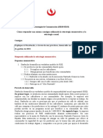 Cómo Responder Una Misma Consigna Utilizando Las Estrategias Enumerativa y Causal