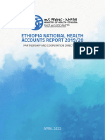 Ethiopia - Health Accounts 2019-20 (SHA 2011)