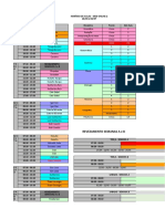 Horário MED On 2 - 1º Semestre 2021