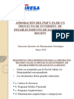 Aprobacion de PMF y Pma