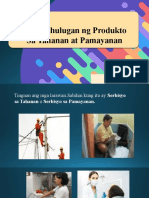 Epp Entrep Day 2-Ang Kahulugan NG Produkto Sa Tahanan at Pamayanan