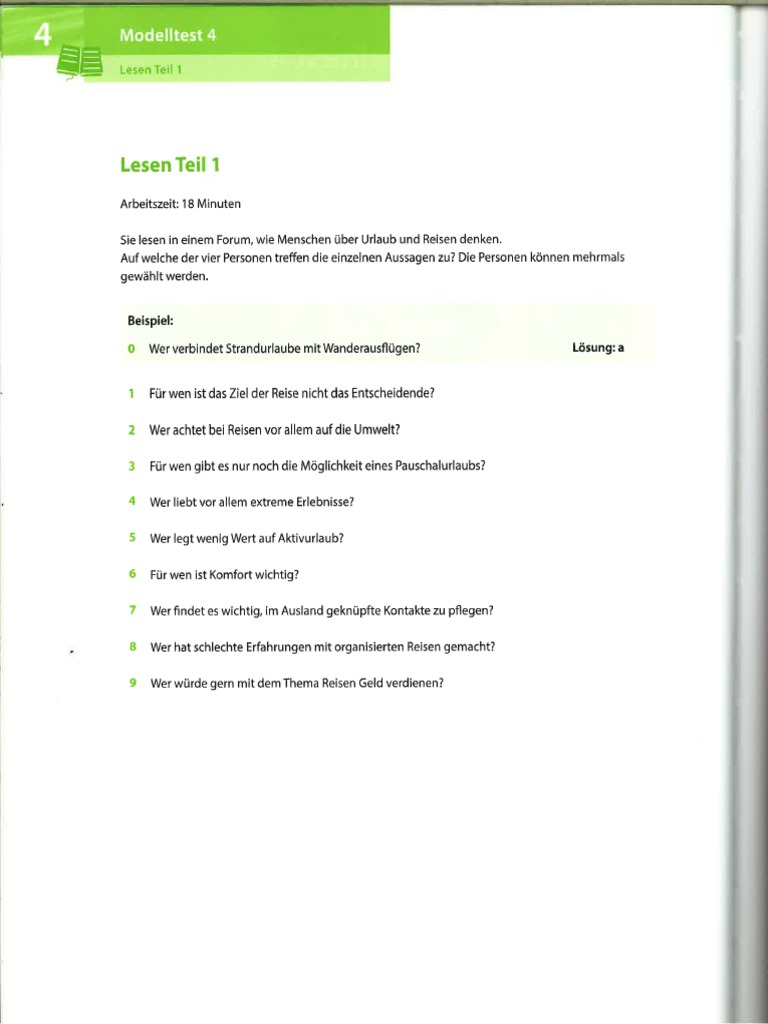 Modellsatz 4 | PDF