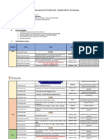 Tutoría 2022 - Primer Año - IV Bimestre Reestructurada