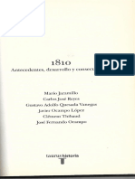 Clement Thibaud Et Al_1810 Antecedentes, Desarrollo y Consecuencias