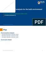 Lecture 4 - Energy Demand (Maco-Level)