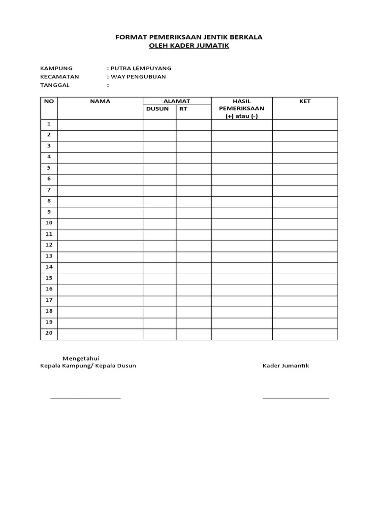 fORM PJB | PDF
