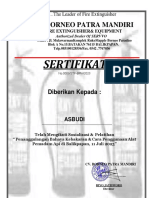 Sertifikat PELATIHAN PKFI Balikpapan 11.07.2023 - Asbudi