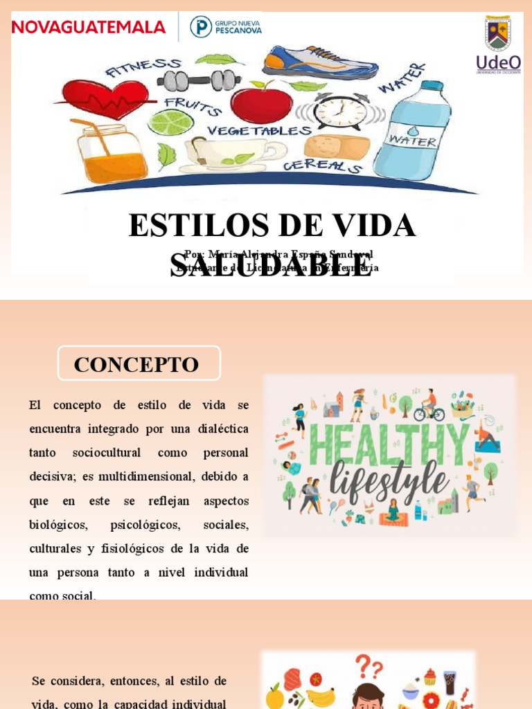 Estilos de Vida Saludable | PDF | Comportamiento | Enfermedades ...