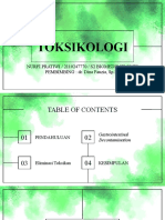 Absorbsi Dan Ekskresi Toksikan