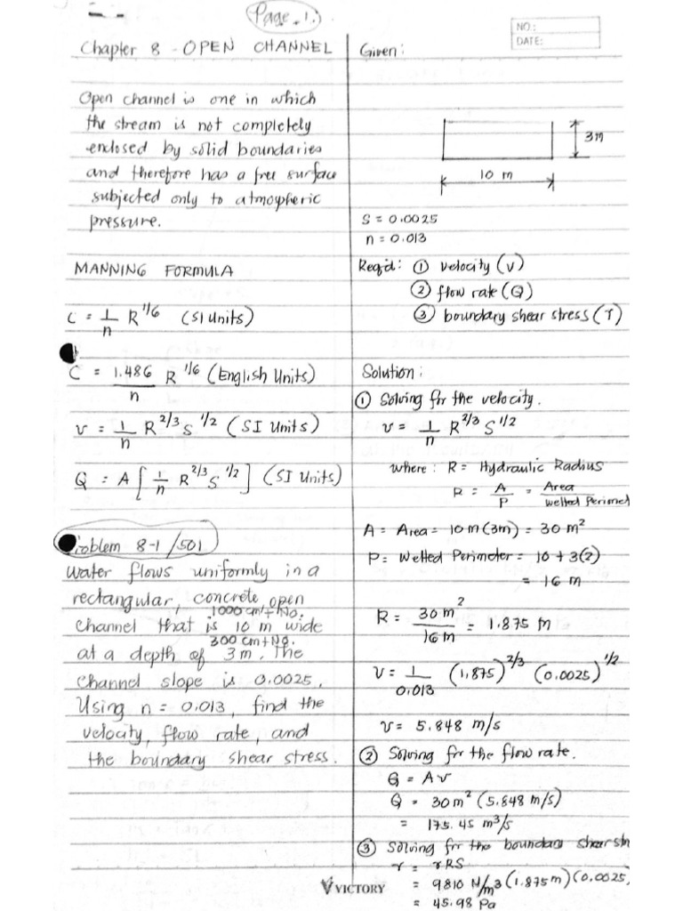 Hydraulics | PDF