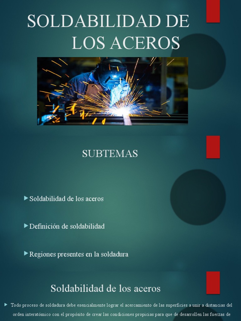 Soldabilidad de Los Aceros | PDF
