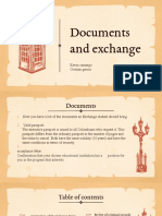 Exchange and Documents