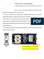 Han-Qi HQD GDL70-24Z Spindle Wire Connection Method