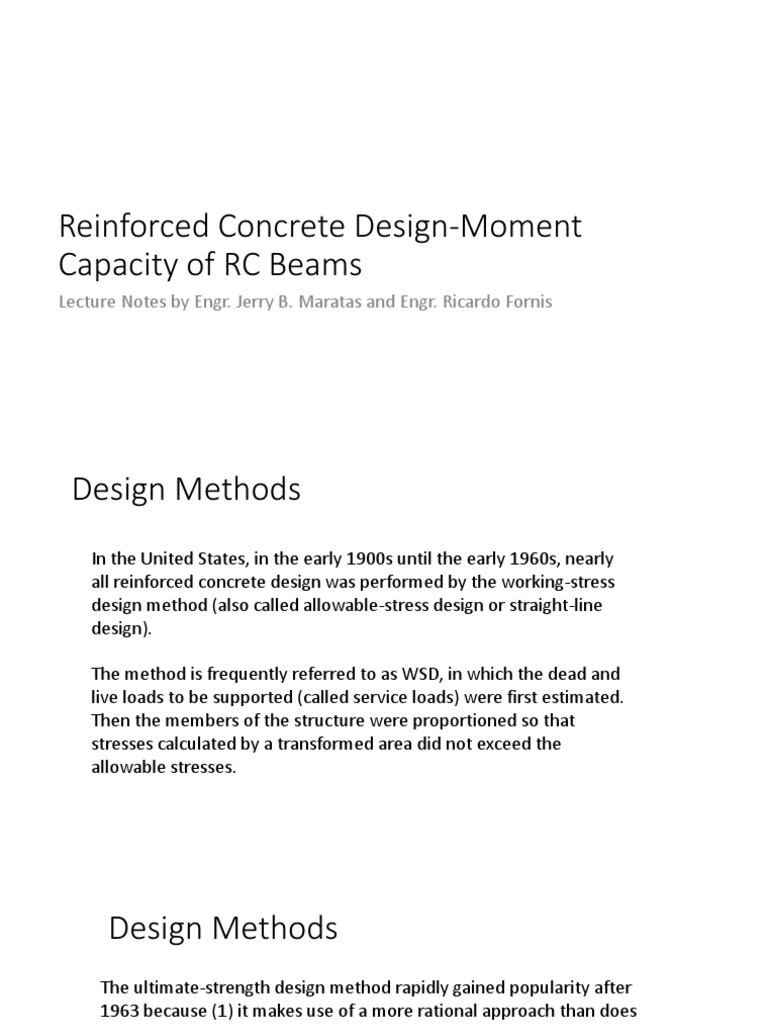 Lecture 2 b 2 analysis and design of rc beams strength design by jbm