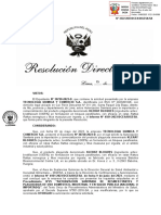 Rattus Norvegicus y Mus Musculus Por Ingesta Y, El Informe #4921-2023/DCEA/DIGESA