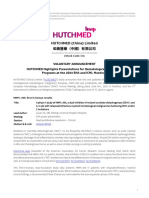 HUTCHMED (China) Limited 和黃醫藥（中國）有限公司