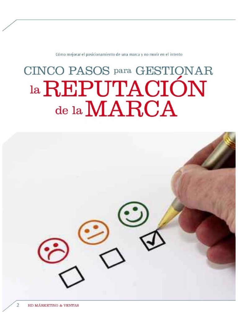 Cinco Pasos Para La Gestion De Una Marca Pdf