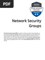 Network Security Groups