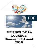Journee de La Louange 2019 - Liturgie Du Culte