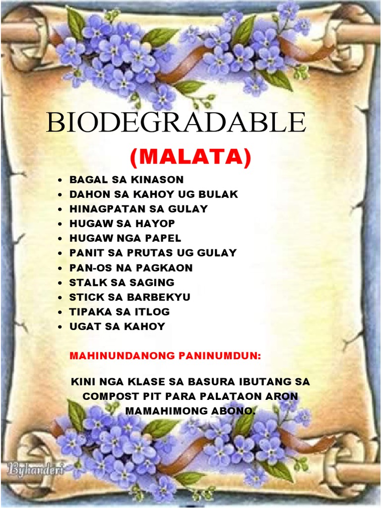 BIODEGRADABLE | PDF