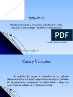 Tema 12 Presentacion Casos y Controles