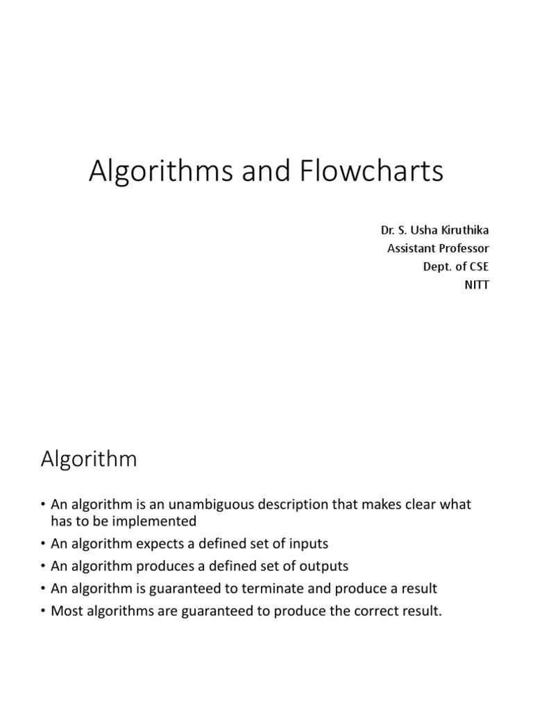 2 Algorithms, Flowcharts, Introduction To C | PDF