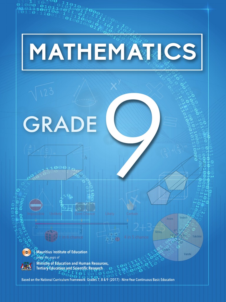 Grade 9 Book | PDF | Learning | Equations