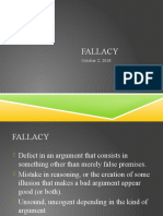 Fallacies