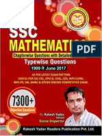 Rakesh Yadav SSC Maths PDF