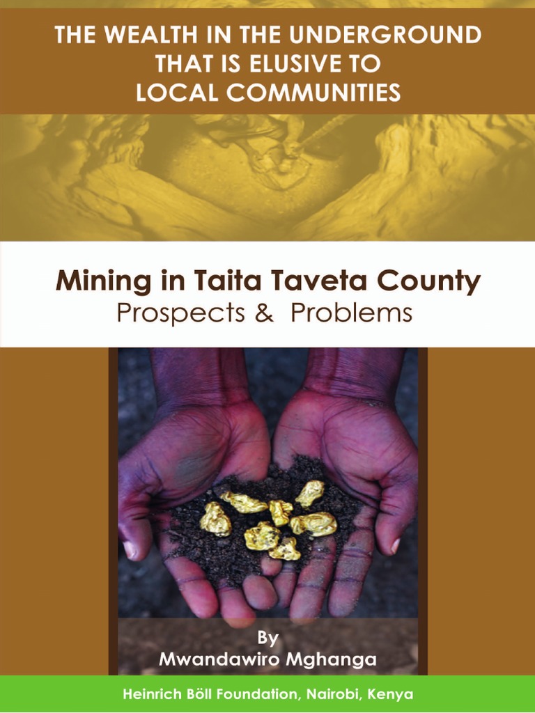 Mining Challenges in Taita Taveta | PDF | Gemstone | Minerals