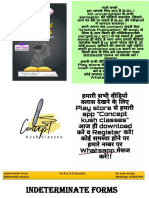 Indeterminate Forms Solution