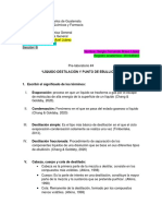 Prelab 4 ESTADO LÍQUIDO Destlacion y Punto de Ebullicion