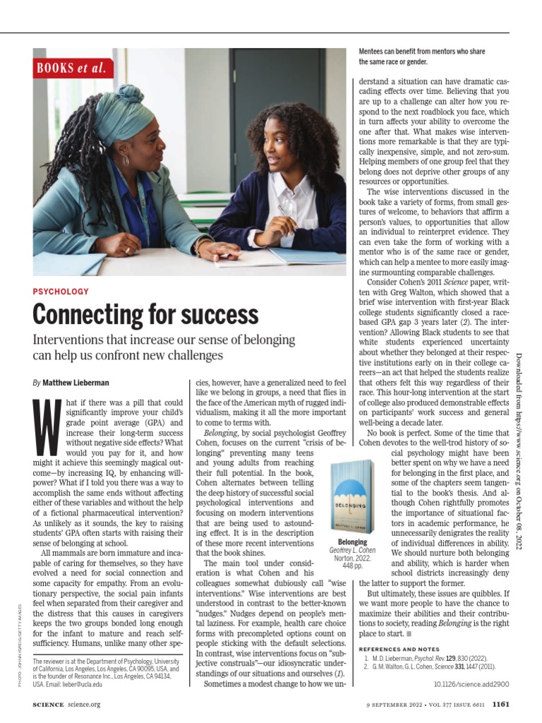 CONNECT 4 SUCCESS PROGRAM visual data 5