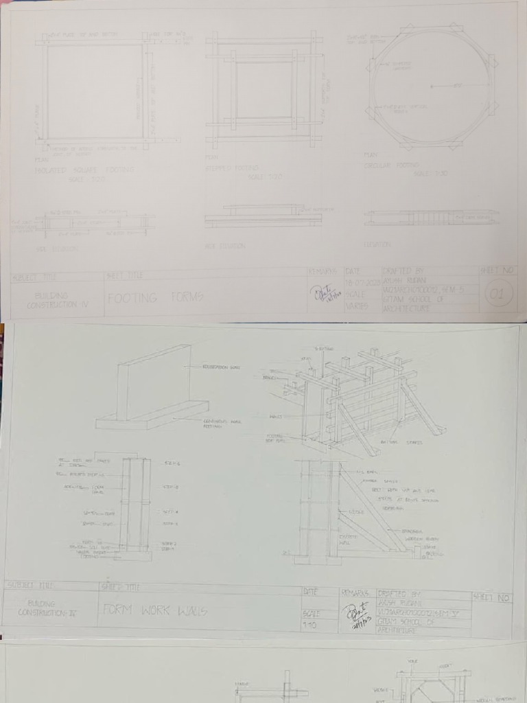 Circular Footing Design Methodology | PDF