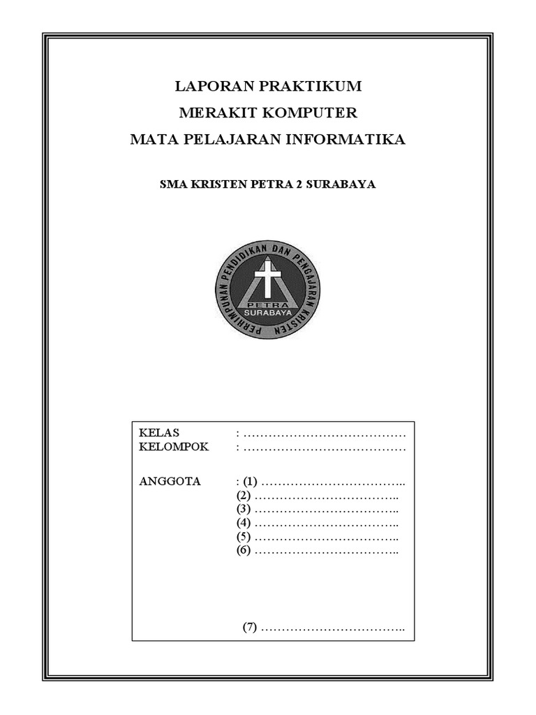 LAPORAN PRAKTIKUM RAKIT PC PDF