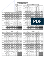 Class Time Table 2023-2024