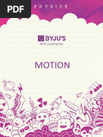 Notes-Motion From BYjus