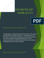 The Sources of Morality
