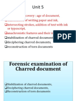 Charred Document