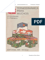 Termodinamica para Muchos - I Krichevski e I Petrianov
