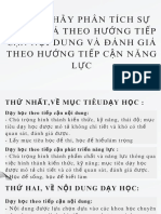 Câu 8 Hãy Phân Tích Sự Đánh Giá Theo Hướng Tiếp Cận Nội Dung Và Đánh Giá Theo Hướng Tiếp Cận Năng Lực