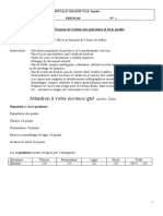 GEST0093 Examen de Gestion Des Opérations Et de La Qualité Juin 2022