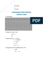 PDF Penyelesaian Tugas Statistika Ekonomi Amp Bisnis 1 Urutan Data - Compress