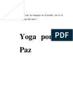 Yoga Por La Paz