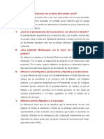 Qué Sugiere Rousseau Con Su Teoría Del Contrato Social