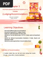 Chapter 3-Lodging-Accommodation