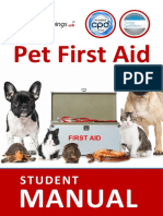 08 07 2019 Pet First Aid Course Student Manual V8.2