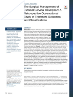 The Surgical Management of External Cervical Resor